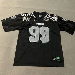 Vintage Puma NFL Oakland Raiders #99 Rare Jersey - Men’s Size M